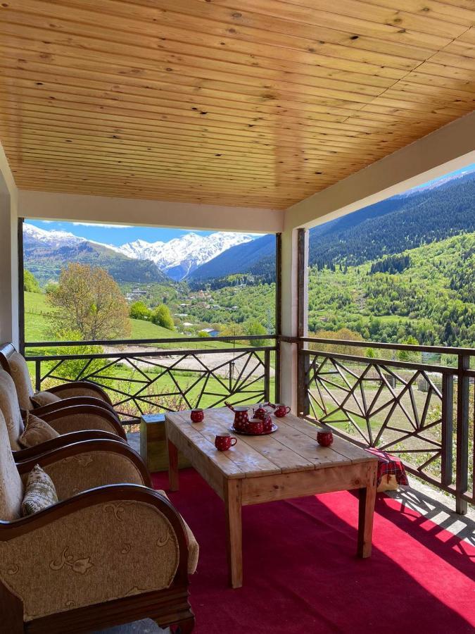 Guesthouse Caucasus Mestia Exterior foto